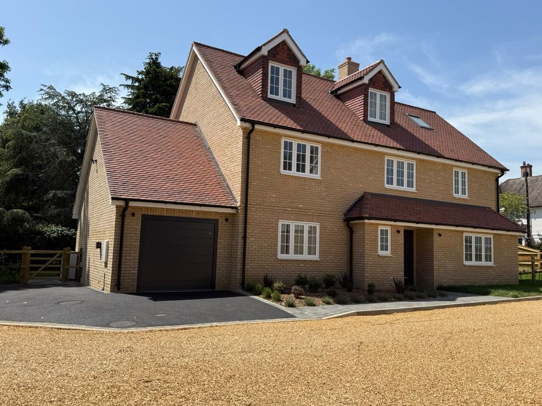 Completed new-build house, The Graveley Collection, North Stevenage